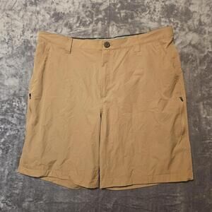 Orvis Mens Size 40 Tech Shorts Brown